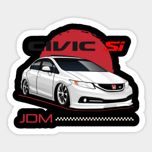 Civic SI JDM Cars Sticker